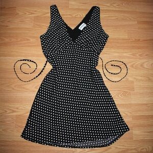 Princess Polly Black & White Polka Dot Mini Dress